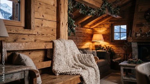 interior of a house with a window
