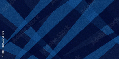 Black dark navy blue silver abstract pattern background. Geometric shape. Line triangle angle fold polygon diamond 3D. Color gradient ombre. Rough grain noise. Light shadow.