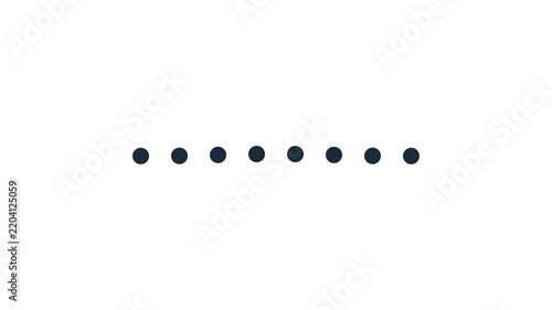 Cybersecurity isometric blue cubes and dots on white background