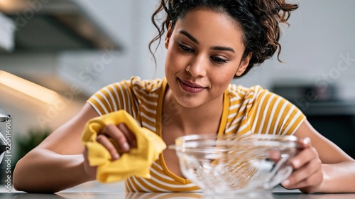 Household chores bring moments of calm and focus