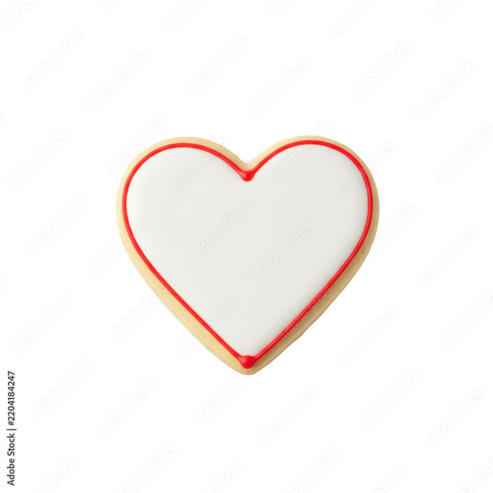 Fototapeta premium Heart shape outline illustration isolated on transparent background simple romantic icon cutout