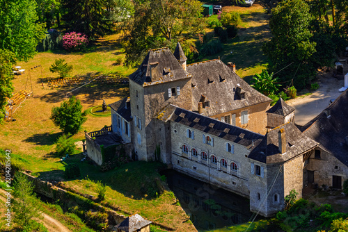 Castle at the Railway Tourist Haut Quercy