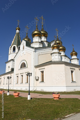 Transfiguration Cathedral in the city of Yakutsk,.