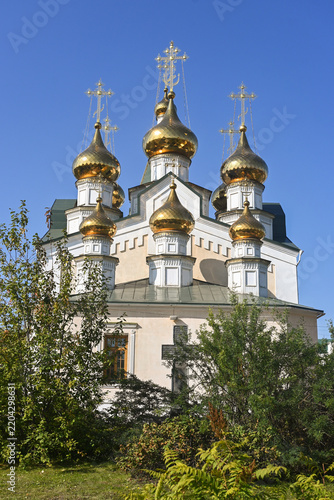 Transfiguration Cathedral in the city of Yakutsk,.