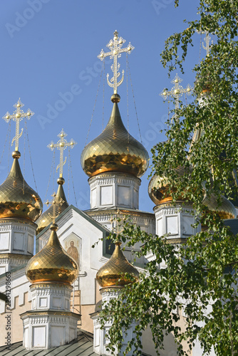 Transfiguration Cathedral in the city of Yakutsk,.
