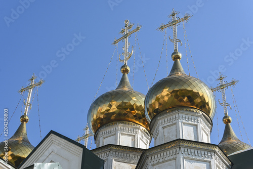 Transfiguration Cathedral in the city of Yakutsk,.