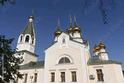 Transfiguration Cathedral in the city of Yakutsk,.