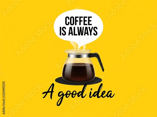 Coffee Creative Lifestyle Illustration