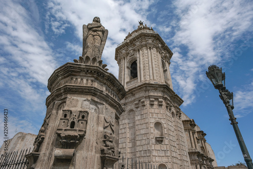Arequipa, Peru - September 5, 2026: Church of Santo Domingo in Arequipa, Peru.