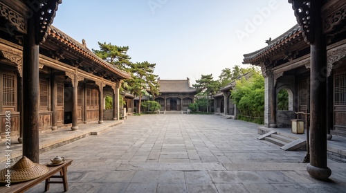 Traditional Asian Courtyard Architecture
