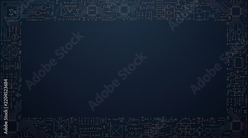 Fototapeta Academic Technology Background.