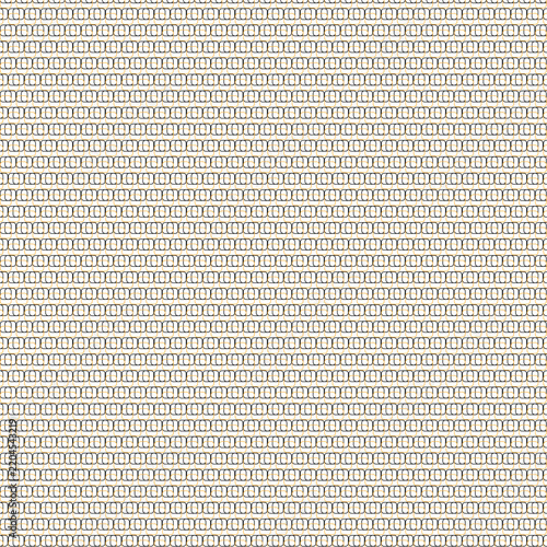 Seamless interlocking loop pattern with orange and gray chain link design, abstract vector texture