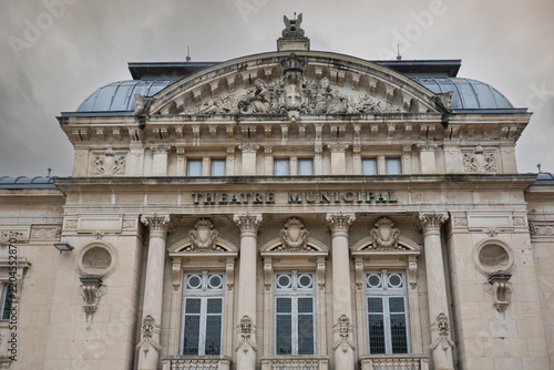 Bild auf Leinwand Bourg-en-Bresse is a French city and commune, capital of the department of Ain,
