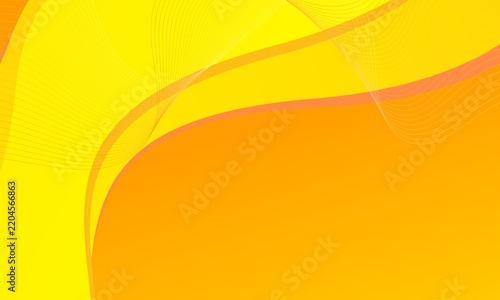 Geometric vector icon design with a wave pattern for an abstract wallpaper featuring yellow, cream, and orange tones—suitable for technology or business concepts.