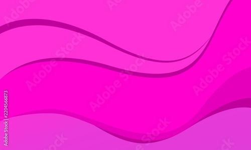 Geometric vector icon design with a wave pattern for an abstract wallpaper featuring a pink and magenta background; themes of technology and business ideas.