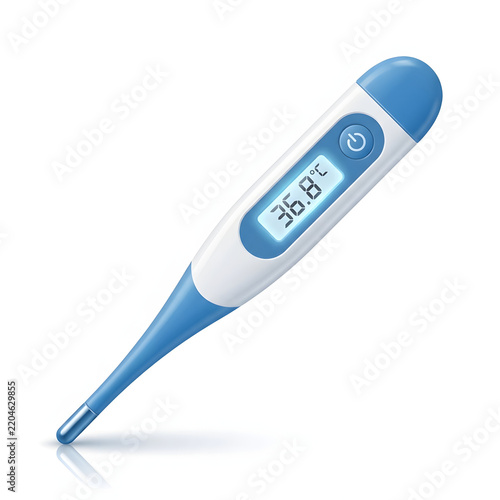 thermometer isolated on white background