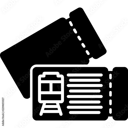 Train Ticket Icon