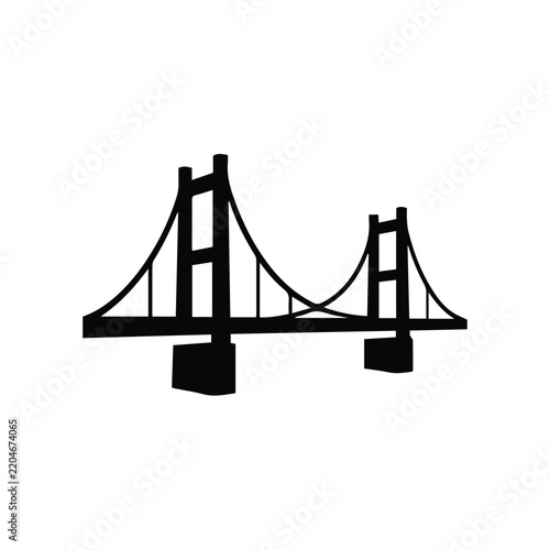 bridge vector illustration
