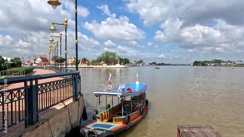 boat on the river