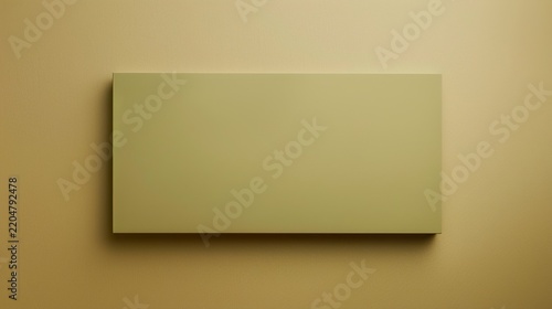 Olive Tinted Beige Rectangular Background Minimal Solid Color