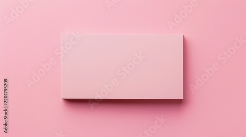 Muted Pink Rectangular Background Minimal Solid Color