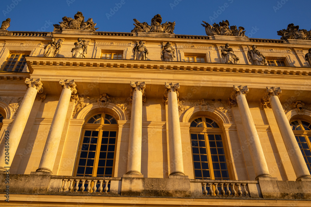 Fototapeta premium the facade of the opera house in paris