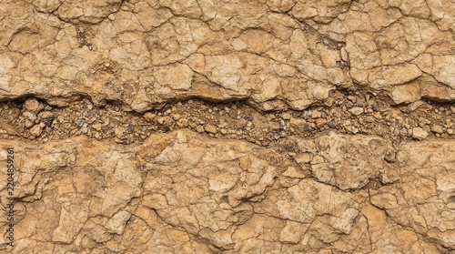 Dry cracked rock surface with detailed earthy texture