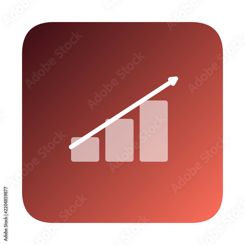 graph icon vector illustration