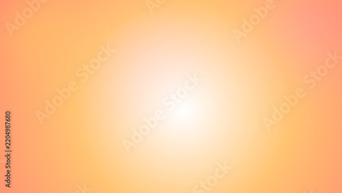 Cuadro en lienzo Soft gradient glow radiates from center