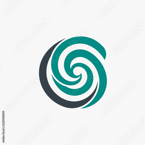 Abstract Swirl Logo Design Graphic For Modern Branding