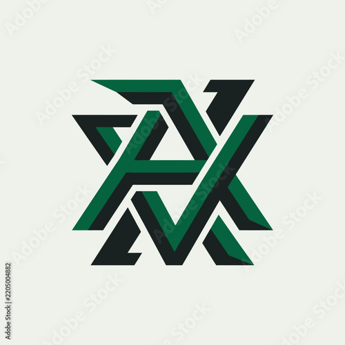 Geometric Logo Emblem Isolated