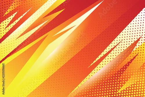 Abstract orange yellow light and dark color gradient background. Modern minimalist background design template