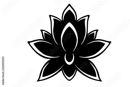 vector illustration of a flower