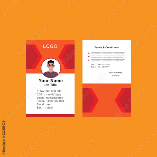 Nice Awesome ID Card Design
