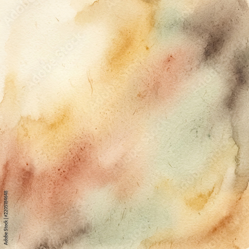 Mineral Pigment Wash with Organic Autumn Transitions