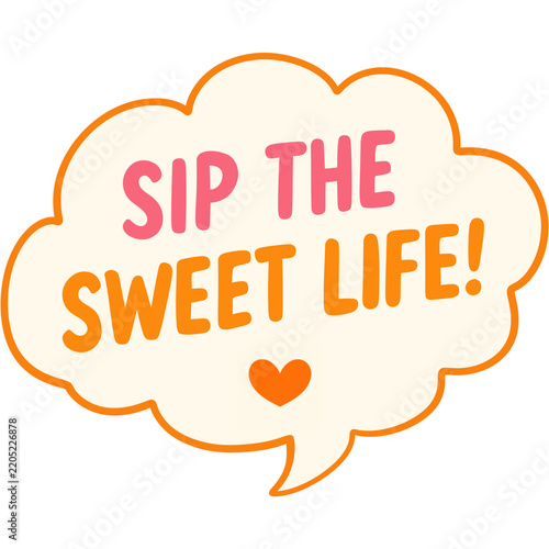 Cute Caramel Cream Soda Clipart PNG