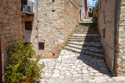 Pano Lefkara traditional village in Cyprus