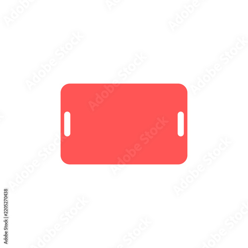 Plakat Red tray