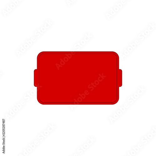 Plakat Red tray