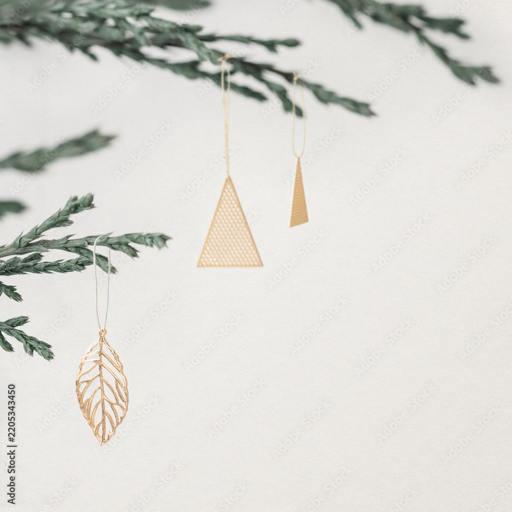 Obraz premium Christmas social media post background with design space