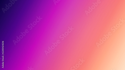 Royal amethyst and electric magenta gradient background displays a smooth color transition colorwash abstract