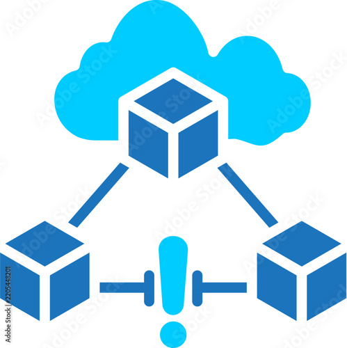 Fault Tolerant glyph color icon