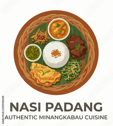 CULINARY LOGO OF TYPICAL INDONESIAN DISHES FOR FOOD BUSINESSES THAT ATTRACT CONSUMER INTEREST