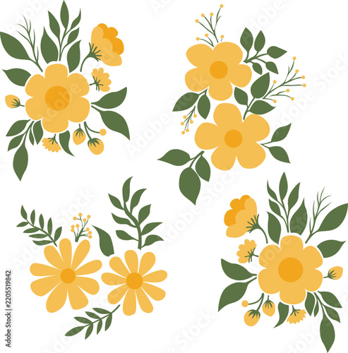 Yellow Floral