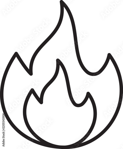 fire line icon