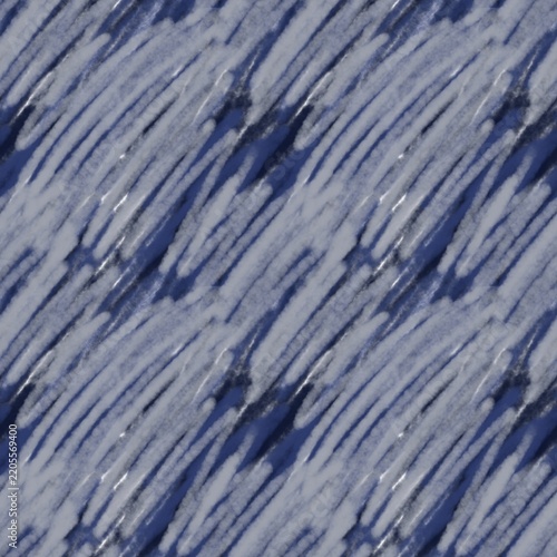 Seamless Abstract Blue and White Scribble Lines Pattern Background