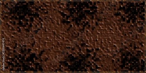 Abstract textured brown background with a rough, earthy, and organic feel, perfect for naturalistic designs