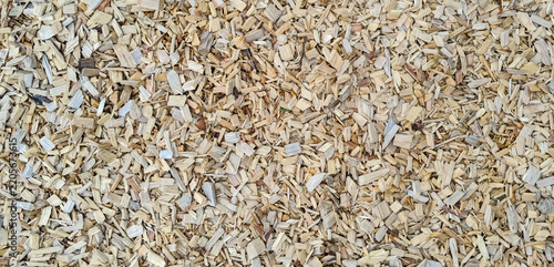 wood chips mulch texture background