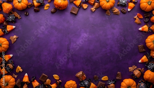 halloween pumpkin on a wooden background