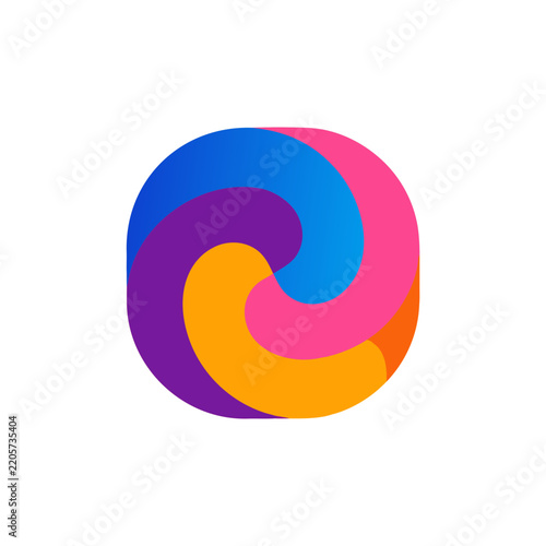 Rounded Spiral Element
